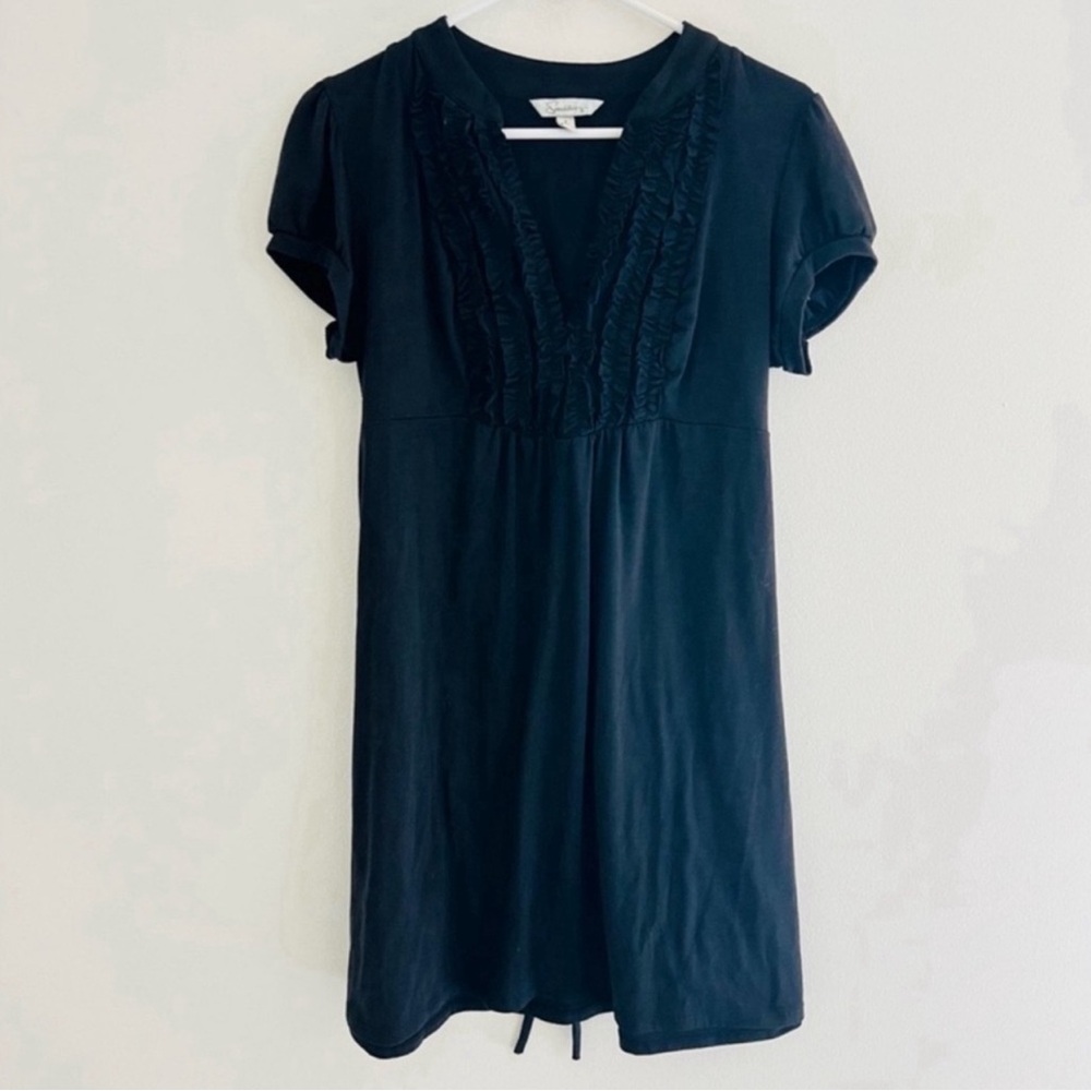Vintage 90s Speechless Black Mini Babydoll Dress Large